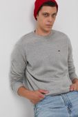 Кофта Napapijri чоловіча колір сірий гладка (1669903)