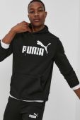 Кофта Puma 586686 чоловіча колір чорний з принтом