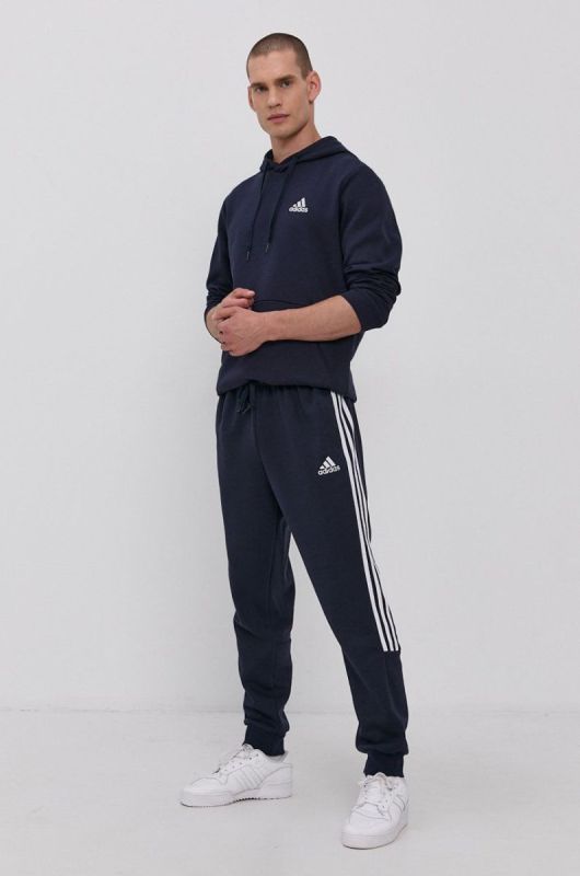 Кофта adidas чоловіча колір синій гладка (1534402) фото 2