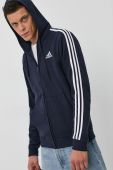 Кофта adidas чоловіча колір синій гладка (1668572)