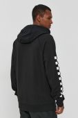 Кофта Vans чоловіча колір чорний з принтом VN0A49SN95Y1-black