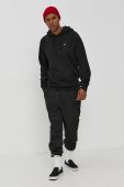 Кофта Vans чоловіча колір чорний гладка VN0A49SNZ7W1-black