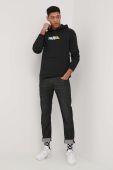 Кофта HUF чоловіча колір чорний з аплікацією (2006448)