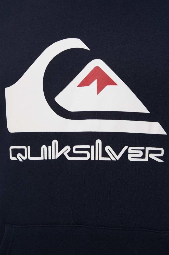 Кофта Quiksilver чоловіча колір синій з принтом фото 5