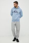 Кофта Quiksilver чоловіча  з принтом колір блакитний (2534229)
