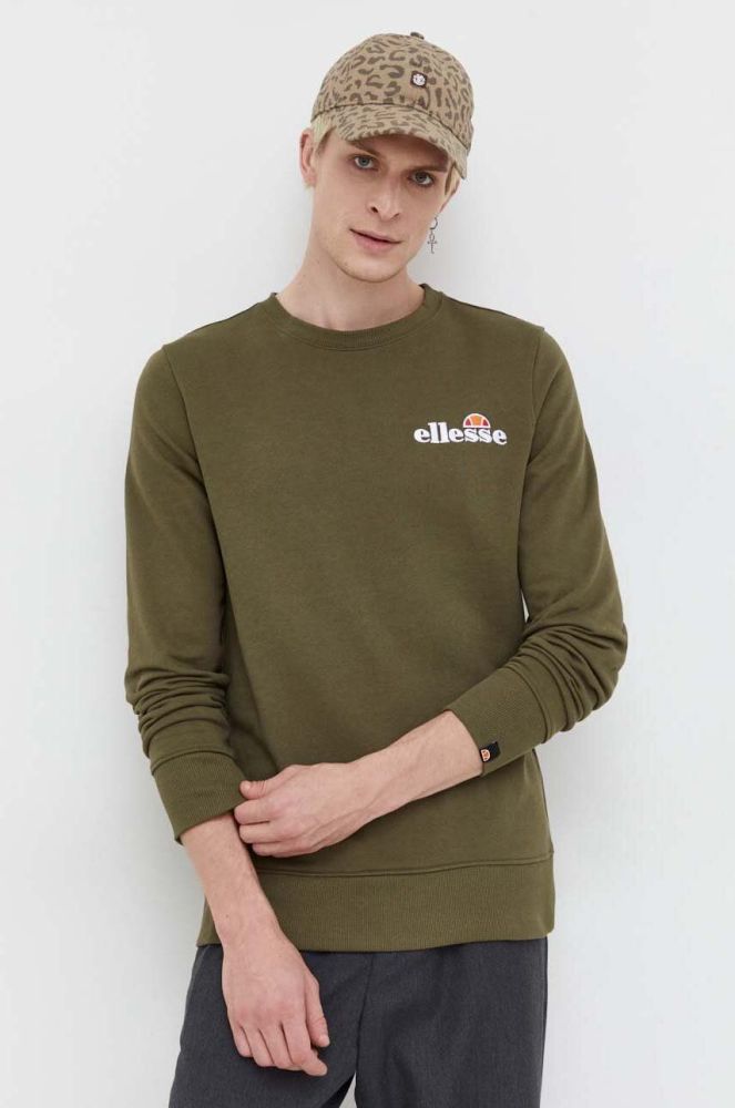 Кофта Ellesse чоловіча колір чорний візерунок SHS08784-011