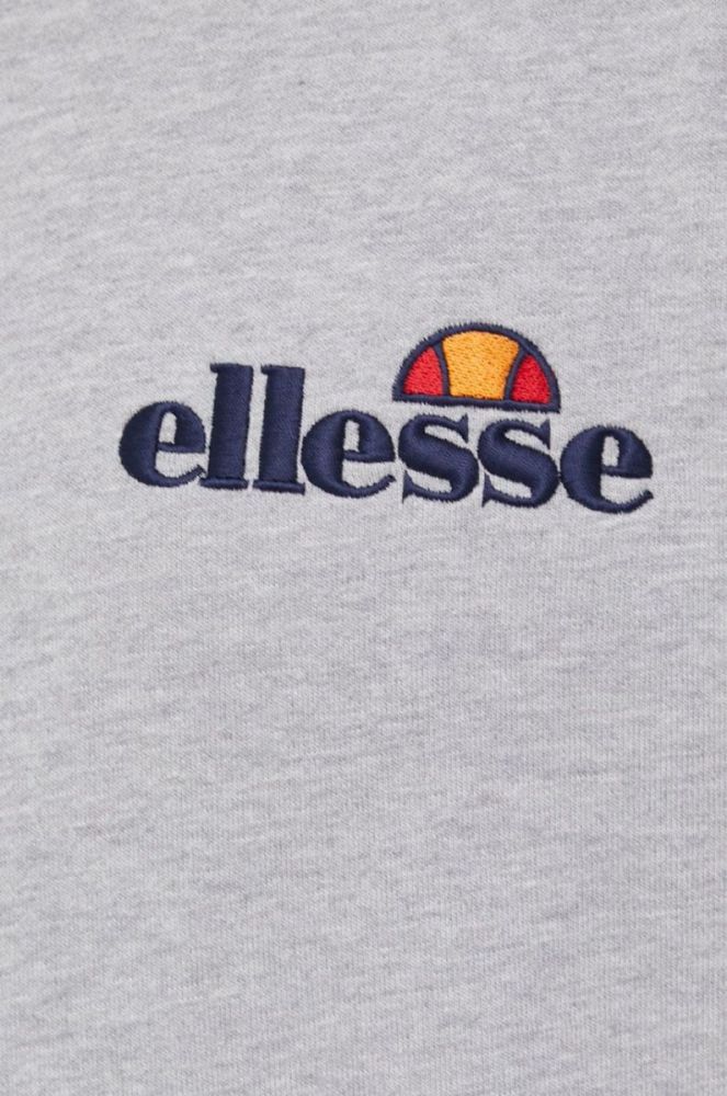 Кофта Ellesse чоловіча колір сірий з аплікацією SHS08784-011 фото 5