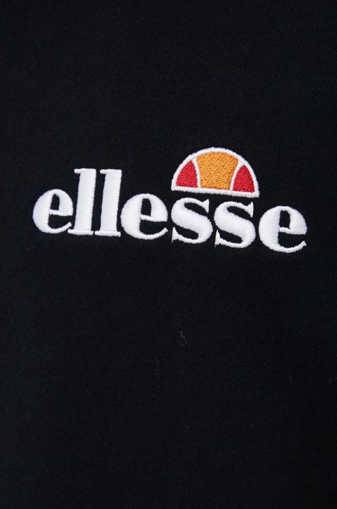 Кофта Ellesse чоловіча колір чорний з аплікацією SHS08784-011 фото 5