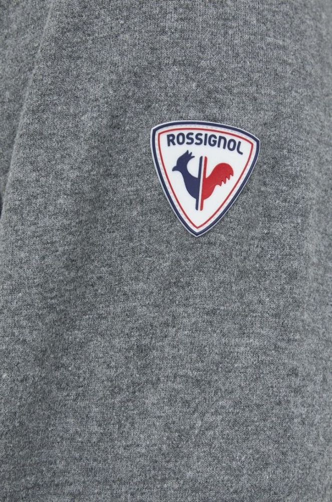 Кофта Rossignol чоловіча колір сірий з принтом (2747764) фото 5