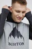 Кофта Burton чоловіча колір сірий меланж