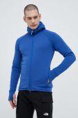 Спортивна кофта Houdini Power з капюшоном однотонна колір блакитний (3120428)