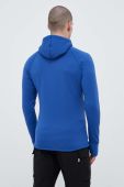 Спортивна кофта Houdini Power з капюшоном однотонна колір блакитний (3120428)