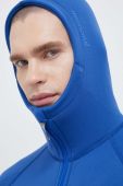 Спортивна кофта Houdini Power з капюшоном однотонна колір блакитний (3120428)