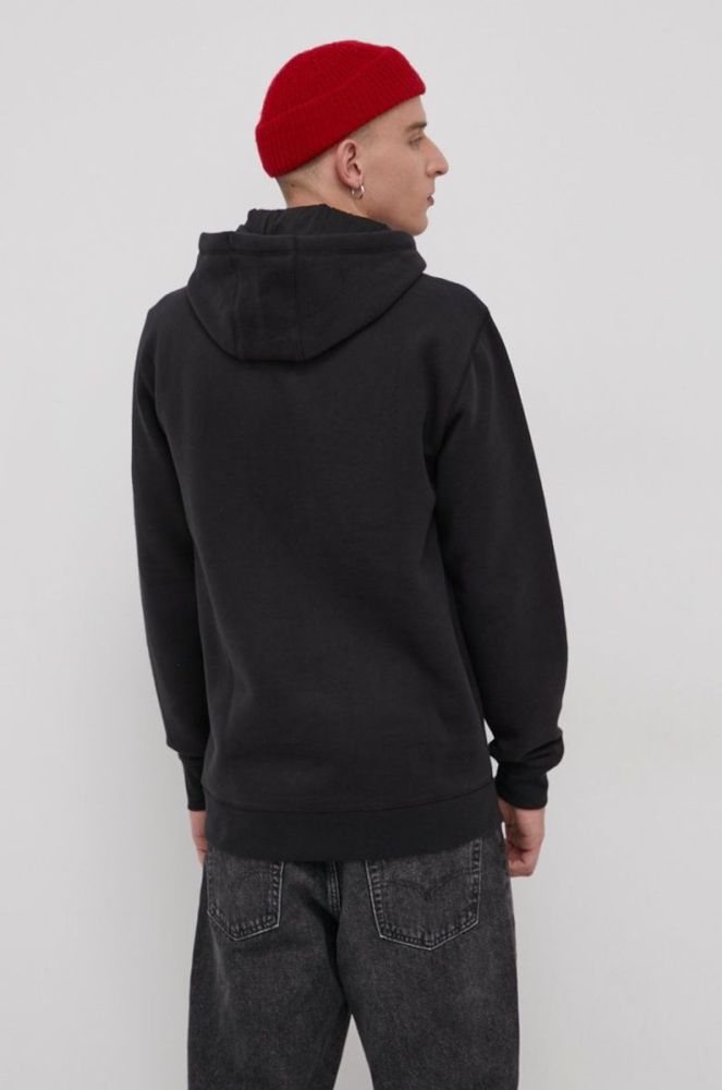 Кофта Vans чоловіча колір чорний з аплікацією VN0A4OOOBLK1-Black фото 3