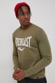 Кофта Everlast чоловіча колір зелений з принтом