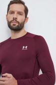 Лонгслів для тренувань Under Armour колір бордовий однотонний (3600042)