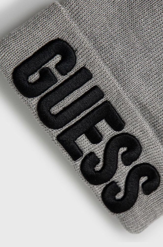 Дитяча шапка Guess колір сірий (1896540) фото 2