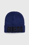 Дитяча шапка Guess колір блакитний