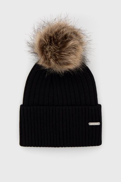 Шапка Viking колір чорний з тонкого трикотажу (1882243) Шапка Viking колір чорний з тонкого трикотажу (1882243)