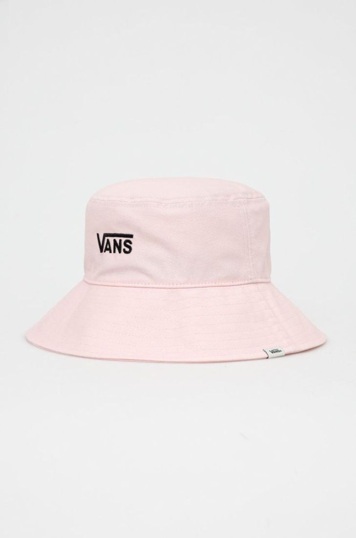 Капелюх Vans колір рожевий з бавовни VN0A5GRGZJY1-pink