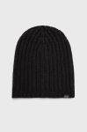 Шапка Drykorn колір чорний вовна Шапка Drykorn колір чорний вовна