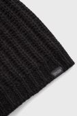 Шапка Drykorn колір чорний вовна