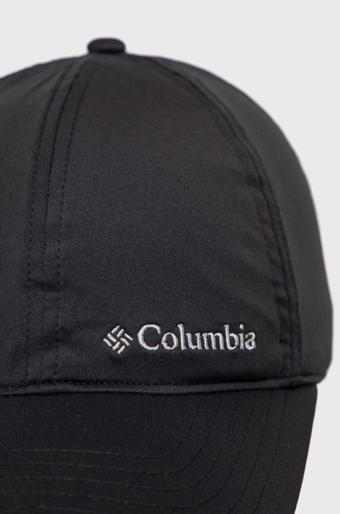 Кепка Columbia колір чорний з аплікацією (1507064) фото 3
