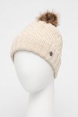 Шапка Roxy колір кремовий