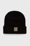 Шапка Billabong колір чорний з тонкого трикотажу Шапка Billabong колір чорний з тонкого трикотажу