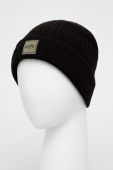 Шапка Billabong колір чорний з тонкого трикотажу