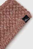 Пов'язка Jack Wolfskin колір рожевий Пов'язка Jack Wolfskin колір рожевий