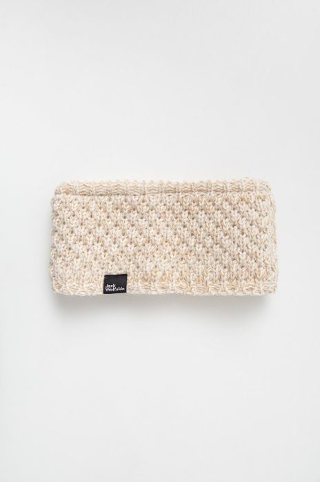 Пов'язка Jack Wolfskin колір бежевий Пов'язка Jack Wolfskin колір бежевий