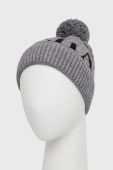 Шапка Deha колір сірий з товстого трикотажу (1727897) Шапка Deha колір сірий з товстого трикотажу (1727897)