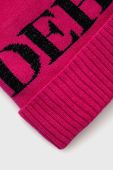 Шапка Deha колір рожевий з тонкого трикотажу