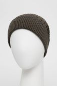 Шапка Deha колір зелений з тонкого трикотажу (1727902)