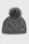 Шапка з домішкою вовни Granadilla колір сірий Шапка з домішкою вовни Granadilla колір сірий
