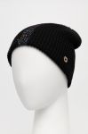Шапка з домішкою вовни Granadilla колір чорний з товстого трикотажу (1894912) Шапка з домішкою вовни Granadilla колір чорний з товстого трикотажу (1894912)