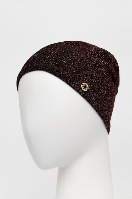 Шапка Granadilla колір чорний з тонкого трикотажу (1894928)