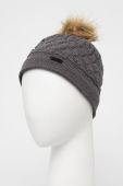 Шапка з домішкою вовни CMP колір сірий з тонкого трикотажу