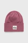 Шапка Eivy колір рожевий з тонкого трикотажу Шапка Eivy колір рожевий з тонкого трикотажу