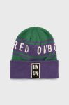 Шапка Eivy колір фіолетовий з тонкого трикотажу Шапка Eivy колір фіолетовий з тонкого трикотажу