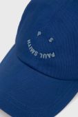 Кепка PS Paul Smith колір синій з аплікацією (1807585)
