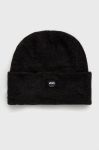 Шапка Vans колір чорний з тонкого трикотажу Шапка Vans колір чорний з тонкого трикотажу