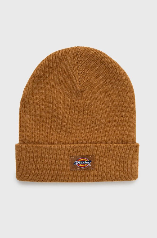 Шапка Dickies колір коричневий DK0A4X7KBD0-BROWNDUCK