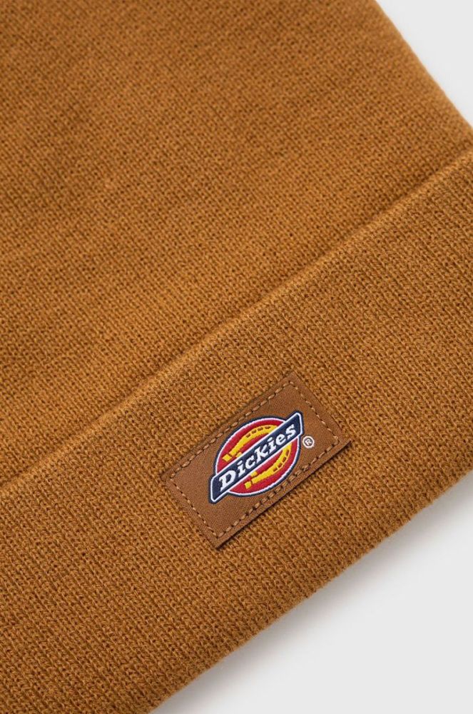 Шапка Dickies колір коричневий DK0A4X7KBD0-BROWNDUCK фото 3