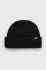 Шапка Dickies колір чорний з тонкого трикотажу
