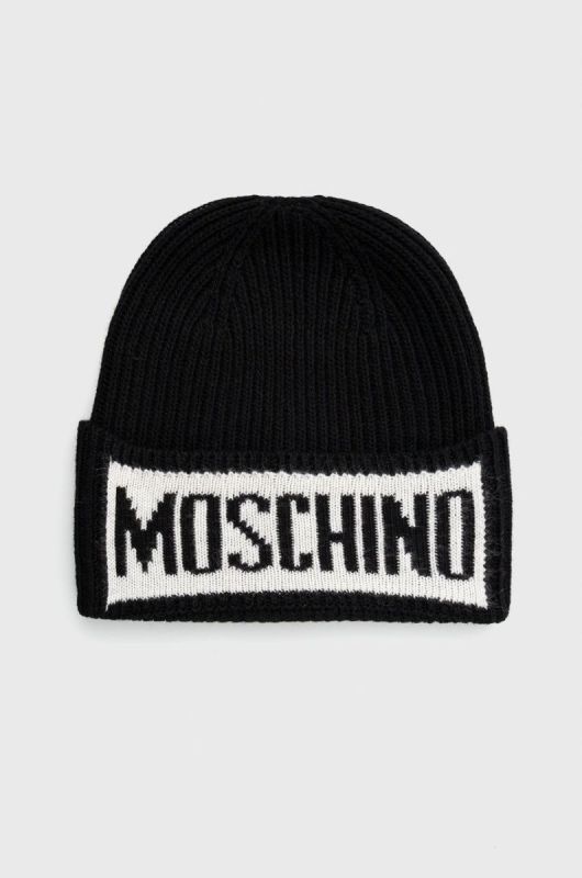 Шапка Moschino цвет черный
