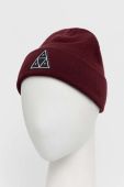 Шапка HUF колір бордовий