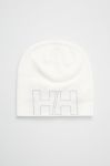 Шапка Helly Hansen колір білий з тонкого трикотажу