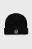 Шапка Rip Curl колір чорний з тонкого трикотажу (1720364)